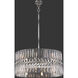 Belle Aurore 12 Light 26.25 inch Shadow Silver Leaf Pendant Ceiling Light