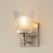 Julip 1 Light 5.25 inch Satin Nickel Bath Vanity Wall Light
