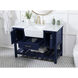 Clement 48 X 22 X 34 inch Blue Bathroom Vanity Cabinet