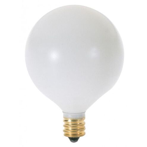 Lumos Incandescent G16 1/2 Candelabra E12 15 watt 120V 2700K Light Bulb