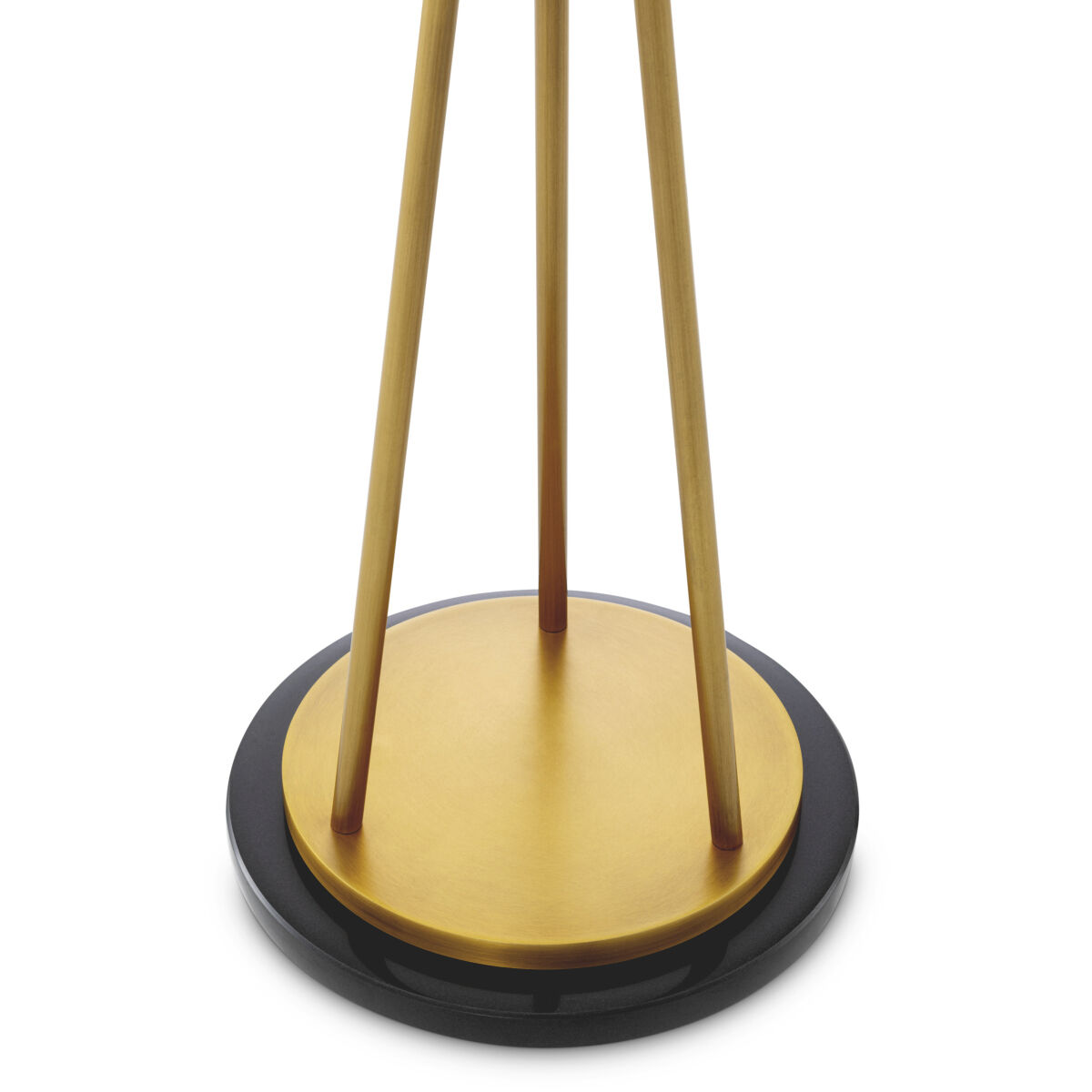 Izzy 55.12 inch 5 watt Antique Brass and Alabaster Floor Lamp Portable Light