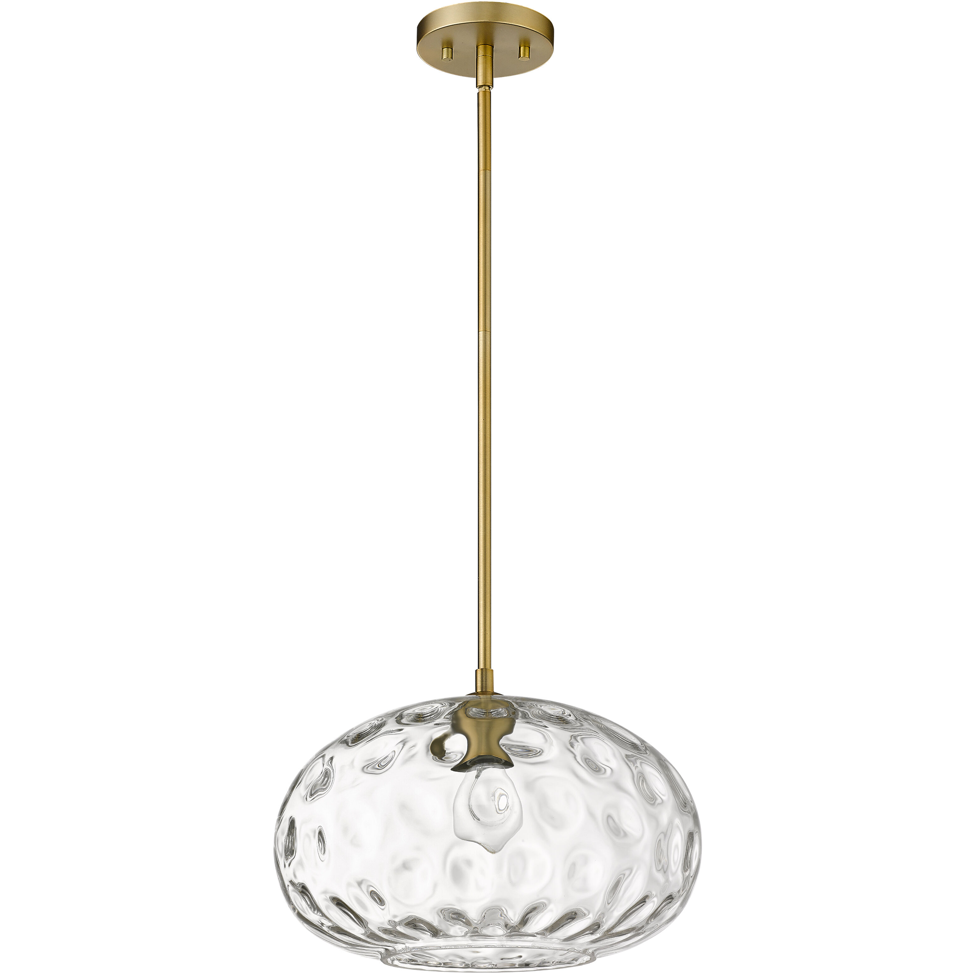 Chloe 1 Light 14 inch Olde Brass Pendant Ceiling Light