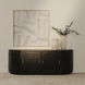 Nicola 71 inch Black Media Cabinet