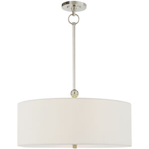 Thomas O'Brien Reed 2 Light 22 inch Polished Nickel Hanging Shade Ceiling Light