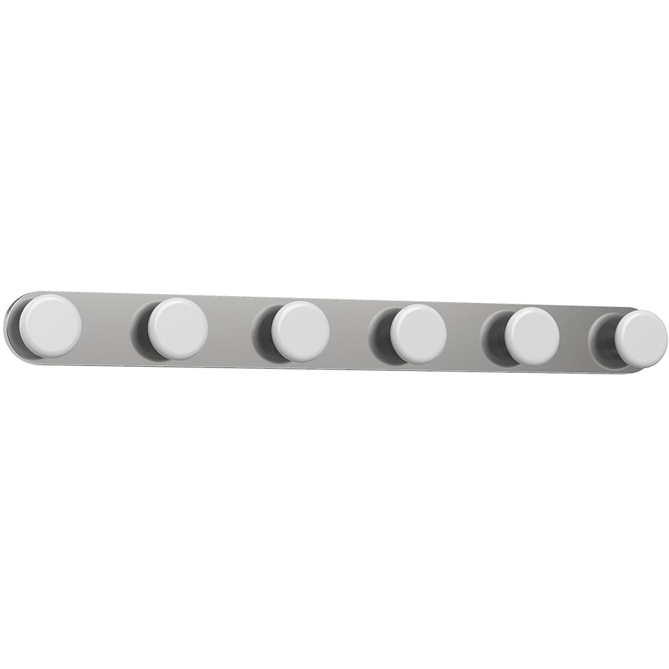 Rezz Vanity Light Wall Light in Brushed Nickel