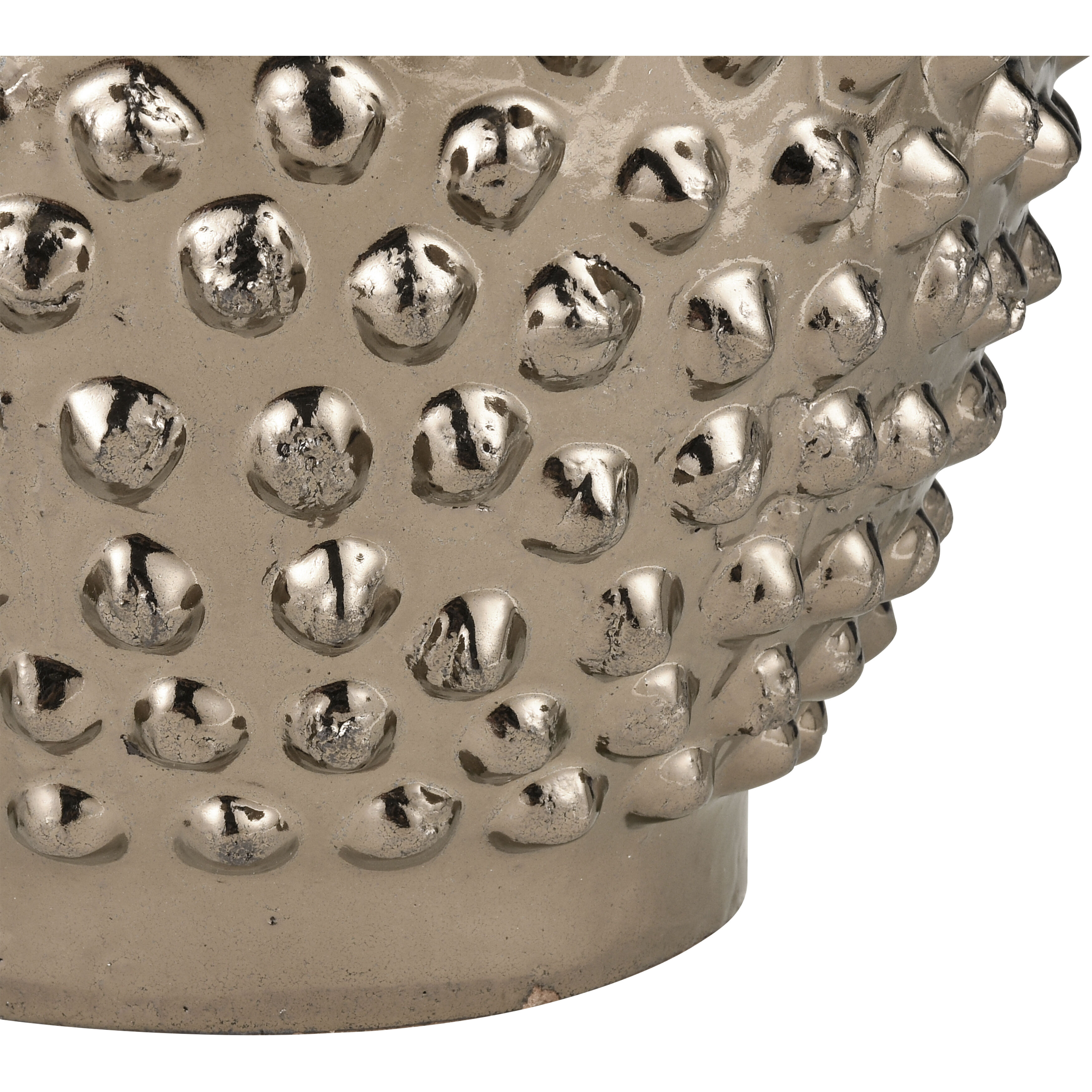 Dorus 12.75 X 9.75 inch Vase in Gold