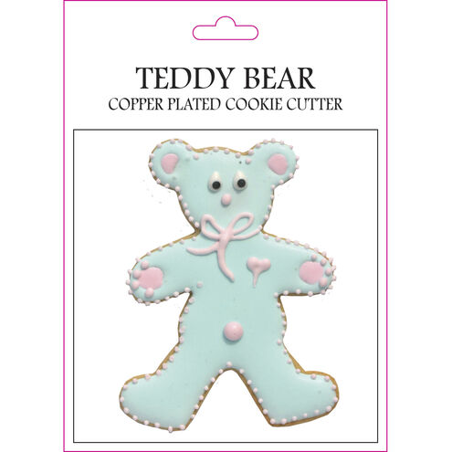 Teddy Bear Copper Cookie Cutter