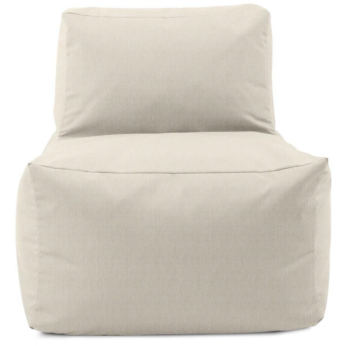 Driftwood Natural Outdoor Pouf Chair Cover