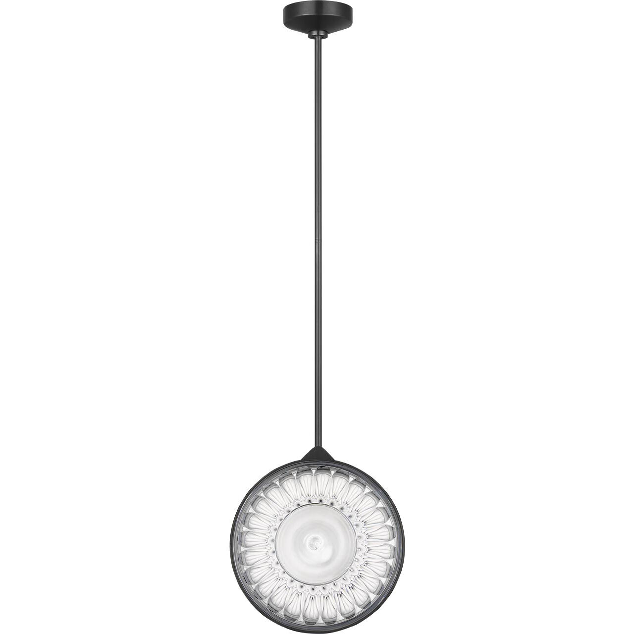 Waterford Copper Coast LED 15 inch Bronze Olive Cut Pendant Ceiling Light