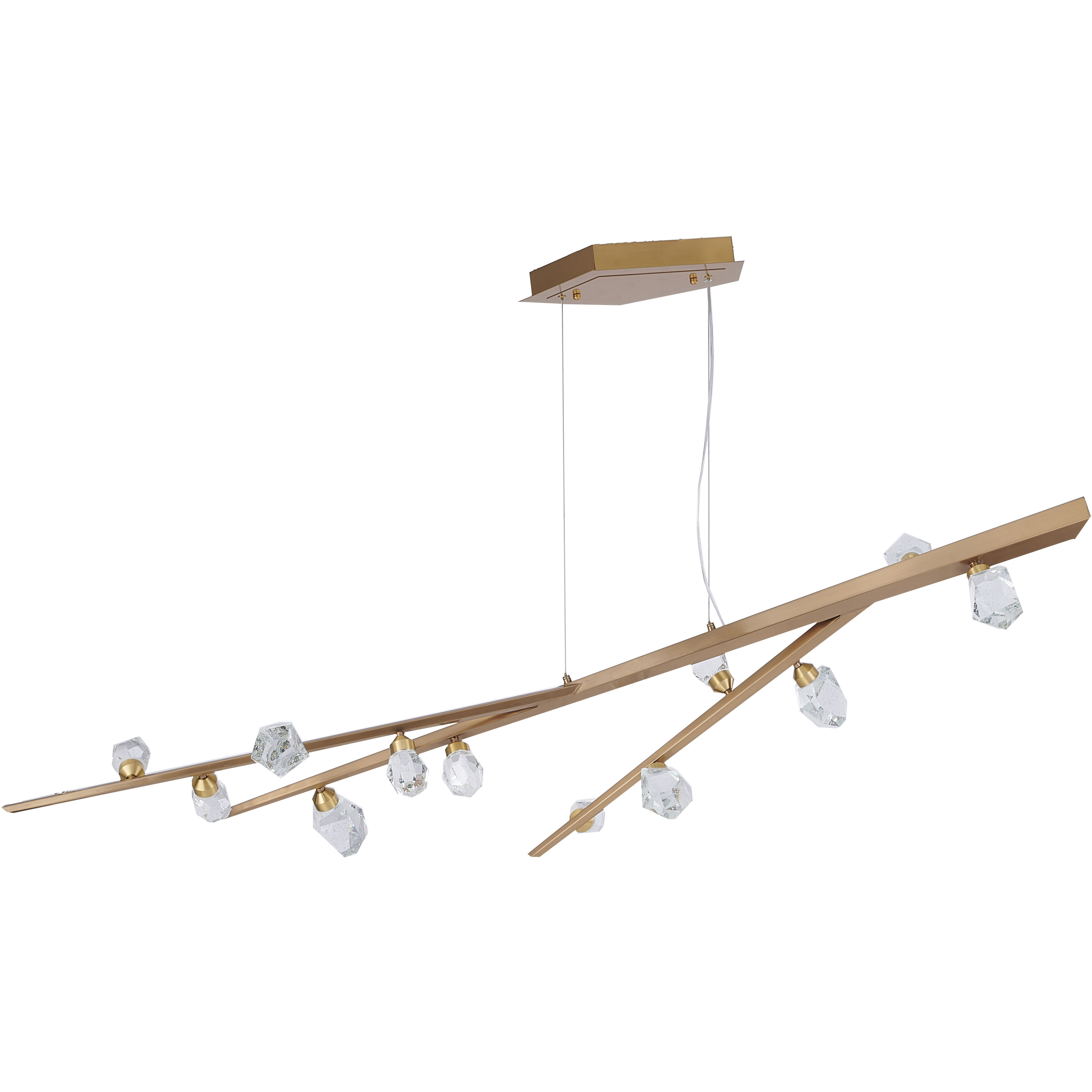 Canada LED 18 inch Gold Chandelier Ceiling Light