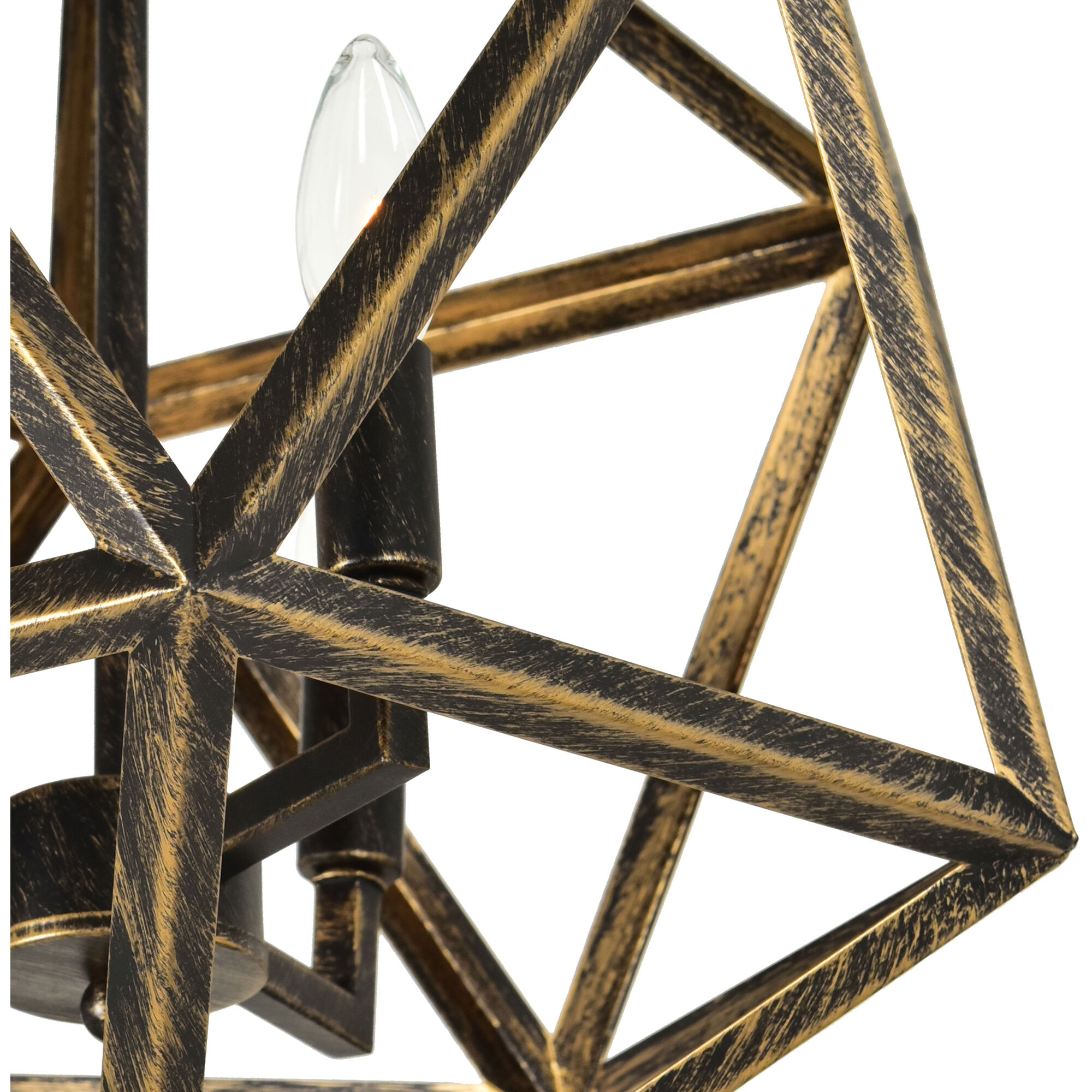 Amazon 3 Light 17 inch Antique forged copper Up Pendant Ceiling Light