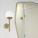 Dayana 1 Light 7.25 inch Aged Brass Decorative Wall Sconce Wall Light