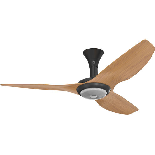 Haiku 52 inch Black with Caramel Bamboo Blades Ceiling Fan