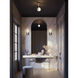 Milan LED 7.38 inch Satin Nickel Semi Flush Mount Ceiling Light