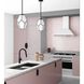 Latham 1 Light 9 inch Matte Black Pendant Ceiling Light