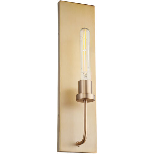 Sheridan 1 Light 5 inch Aged Brass Wall Mount Wall Light