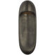 Kelly Wearstler Esculpa LED 6 inch Museum Bronze Elongated Wall Light