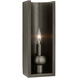 Paloma Contreras Comtesse LED 5.25 inch Bronze Shield Sconce Wall Light, Medium