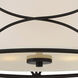 Avara 3 Light 18 inch Oil Rubbed Bronze Inverted Pendant Ceiling Light