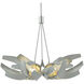 Corona 6 Light 26.9 inch Vintage Platinum Pendant Ceiling Light