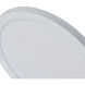 Trix LED 12 inch White Flush Mount Ceiling Light