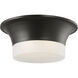 AH by Alexa Hampton Sina 2 Light 14.75 inch Aged Iron Flush Mount Ceiling Light