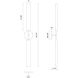 Astrid LED 2 inch Metal Shade and Vintage Brass Bath Vanity Wall Light