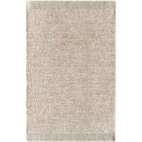 Dalia 108 X 72 inch Oatmeal/Medium Gray Handmade Rug in 6 x 9