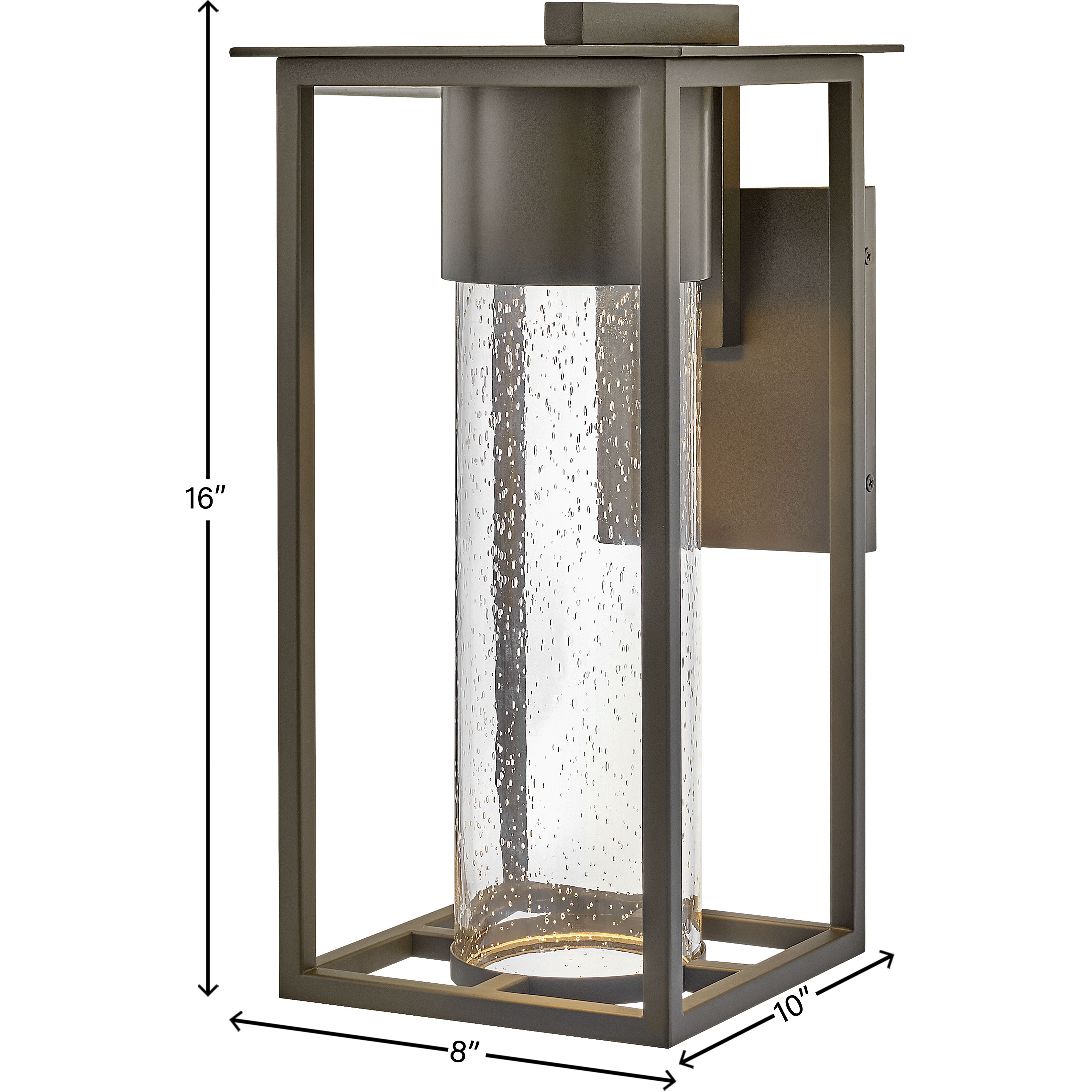 Coastal Elements Coen LED 16 inch Oil Rubbed Bronze Outdoor Wall Mount Lantern