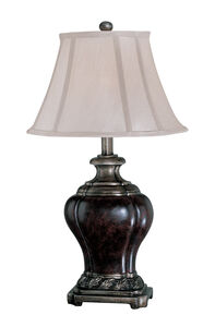 Dyson 24 inch 60.00 watt Aged Bronze & Silver Table Lamp Portable Light