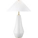 Kelly by Kelly Wearstler Contour 31.5 inch 9 watt Arctic White Table Lamp Portable Light