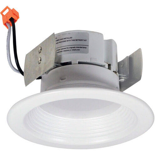 Onyx White Recessed Trim, Retro Style