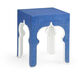 Chelsea House 25 X 20 inch Blue/White Side Table