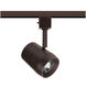 Ocularc 1 Light 120 Dark Bronze Track Head Ceiling Light in 3000K