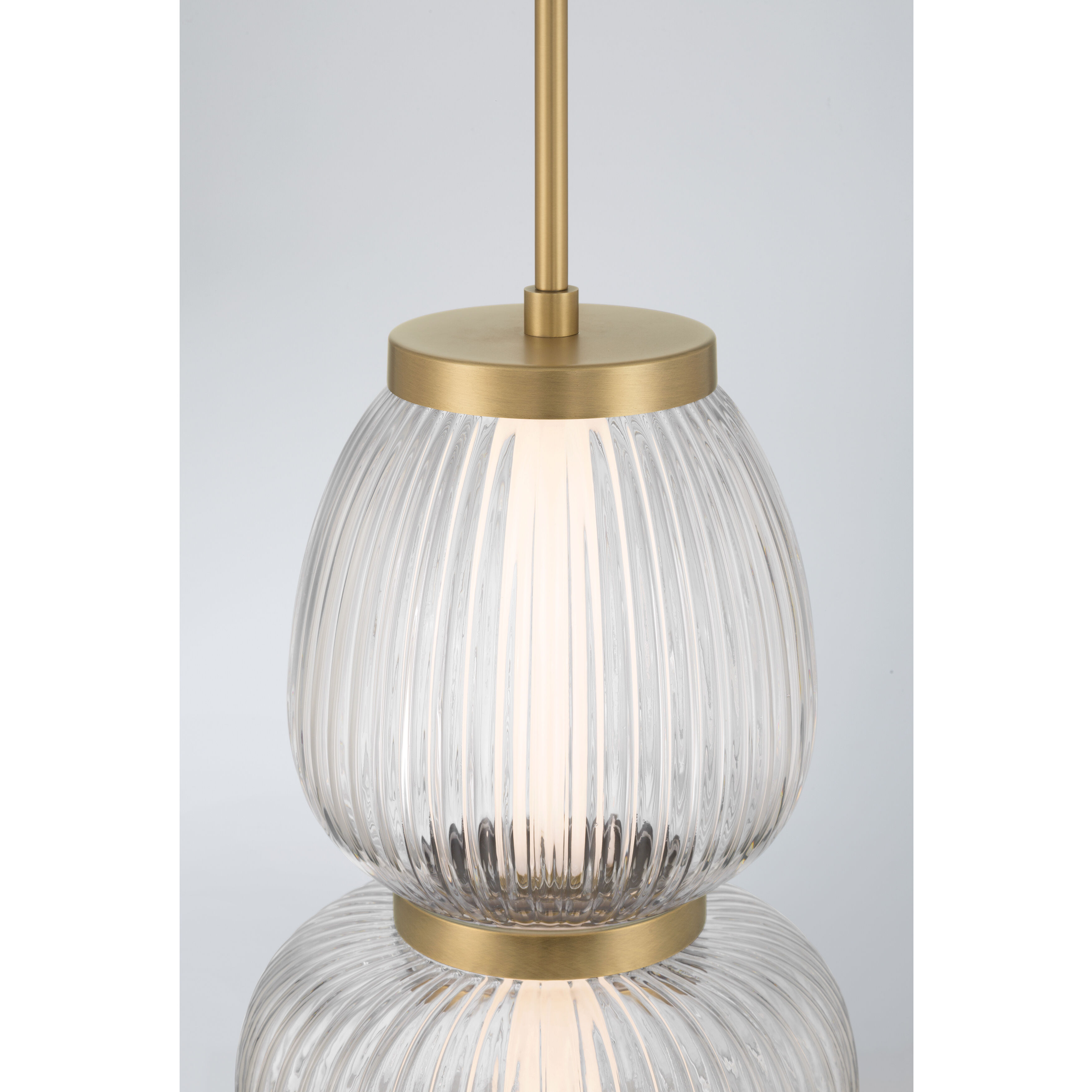 Cordel LED 9.5 inch Legacy Brass Mini Pendant Ceiling Light