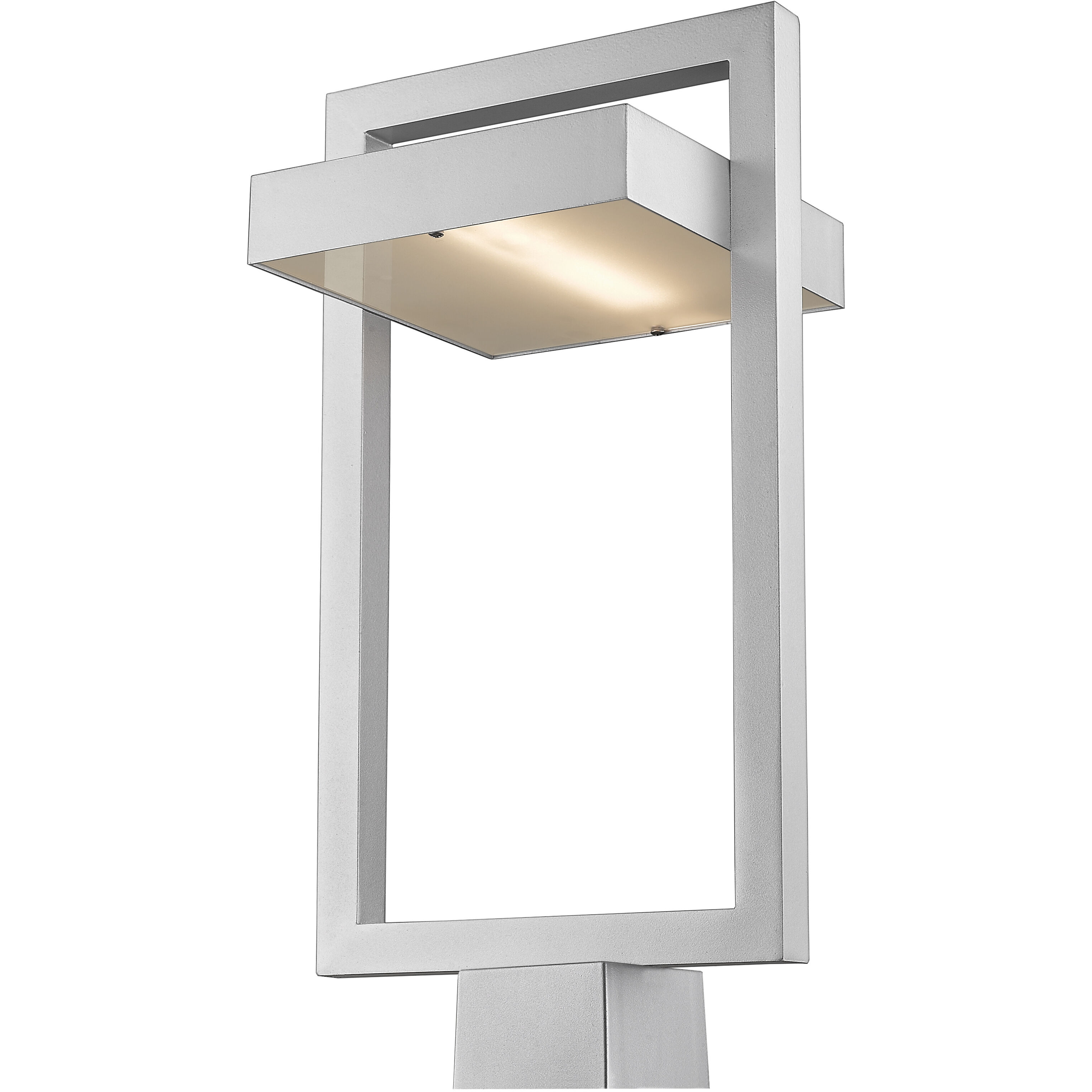 Luttrel LED 21.63 inch Silver Outdoor Post Mount Fixture