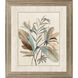 Waterside Collection Sloped Profile Champagne Gold With Dark Wash Framed Art