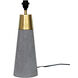 Savoy 25 inch 60.00 watt Grey Table Lamp Portable Light