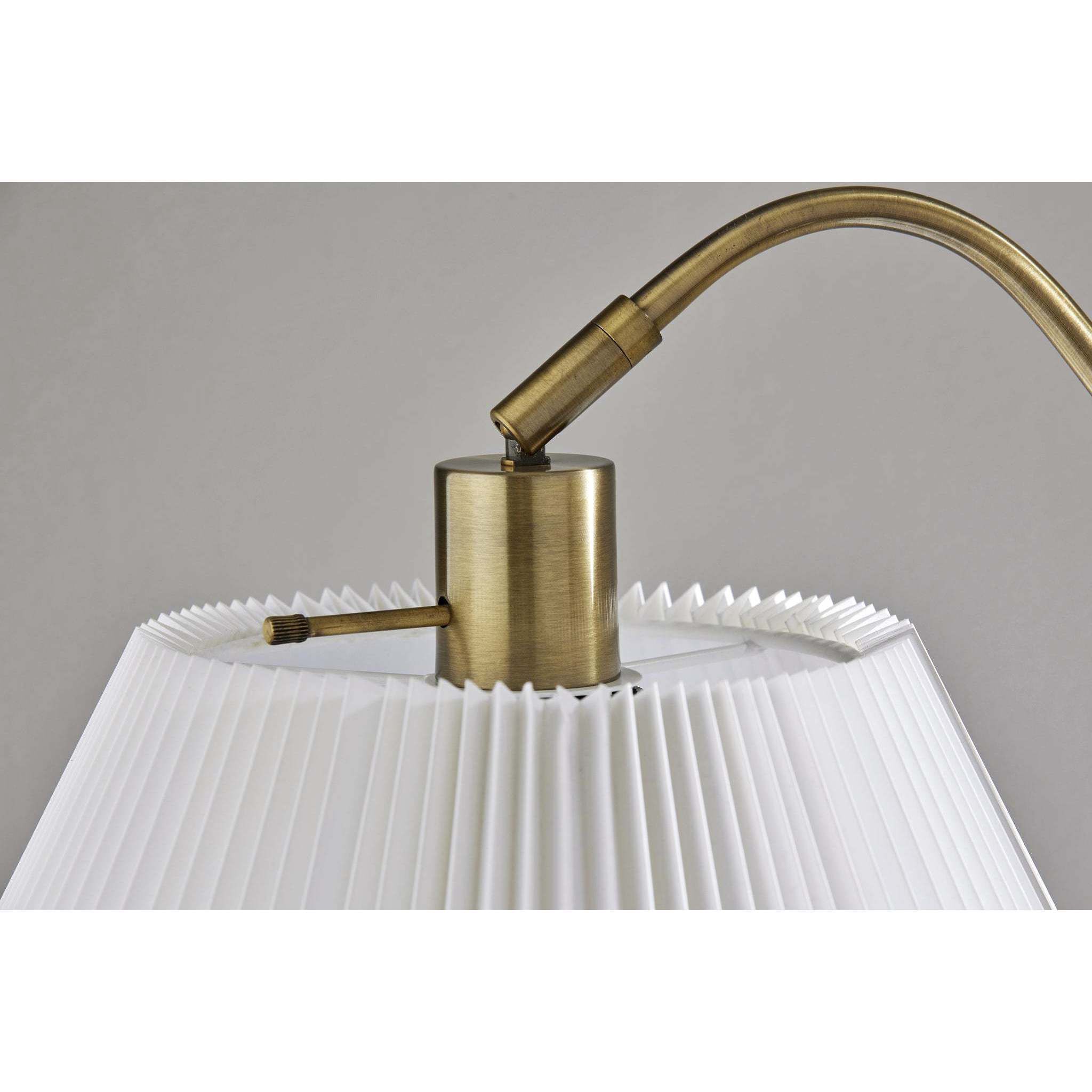 Derby 64.75 inch 150.00 watt Antique Brass Floor Lamp Portable Light