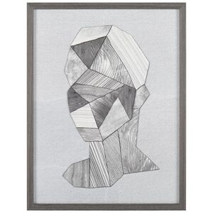 Erika Greenfields Driftwood Head Faith 34 X 26 inch Giclee