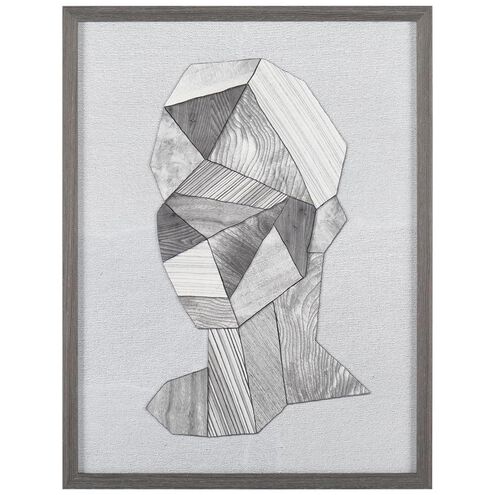 Erika Greenfields Driftwood Head Faith 34 X 26 inch Giclee