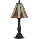3116 Tiffany 14 inch 40.00 watt Dark Bronze Accent Lamp Portable Light
