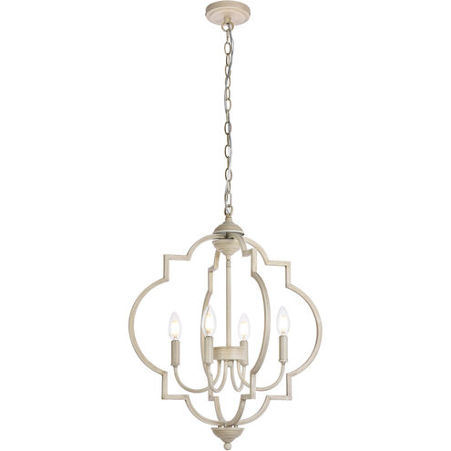 Sandara 4 Light 20 inch Weathered Dove Pendant Ceiling Light