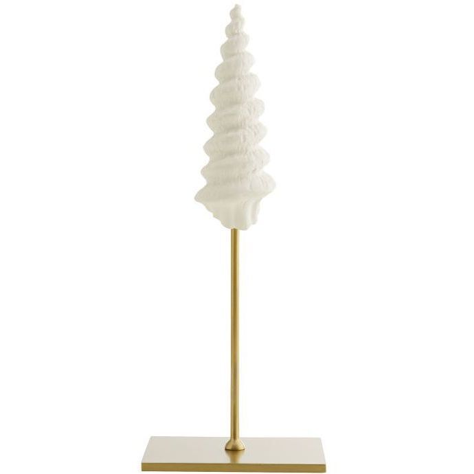 Shell White Sculptures, Set of 3