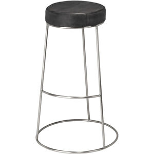 Henry 30 inch Matte Charcoal and Pewter Bar Stool