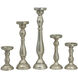 Anita Candle Holder in Silver