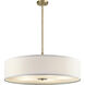 Independence 5 Light 30 inch Classic Bronze Pendant/Semi Flush Ceiling Light