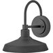 Coastal Elements Forge 1 Light 13.25 inch Black Outdoor Wall Mount Barn Light