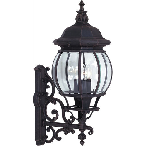 Classico 4 Light 29.5 inch Rust Outdoor Wall Light