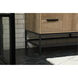 Eugene 60 X 22 X 33.5 inch Natural Oak Vanity Sink Set